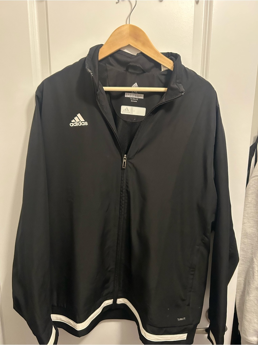 Adidas Women’s  Black Full-Zip Climalite Jacket